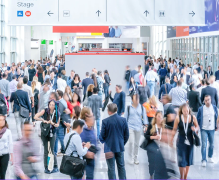 Busy Trade Show Floor
